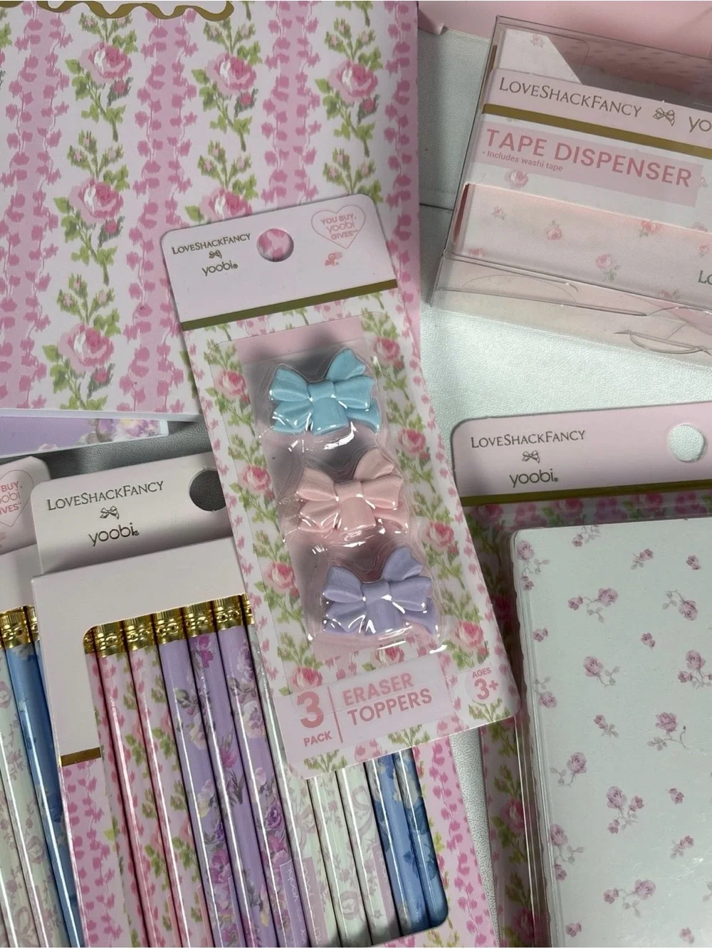 HUGE loveshackfancy x Target yoobi bundle